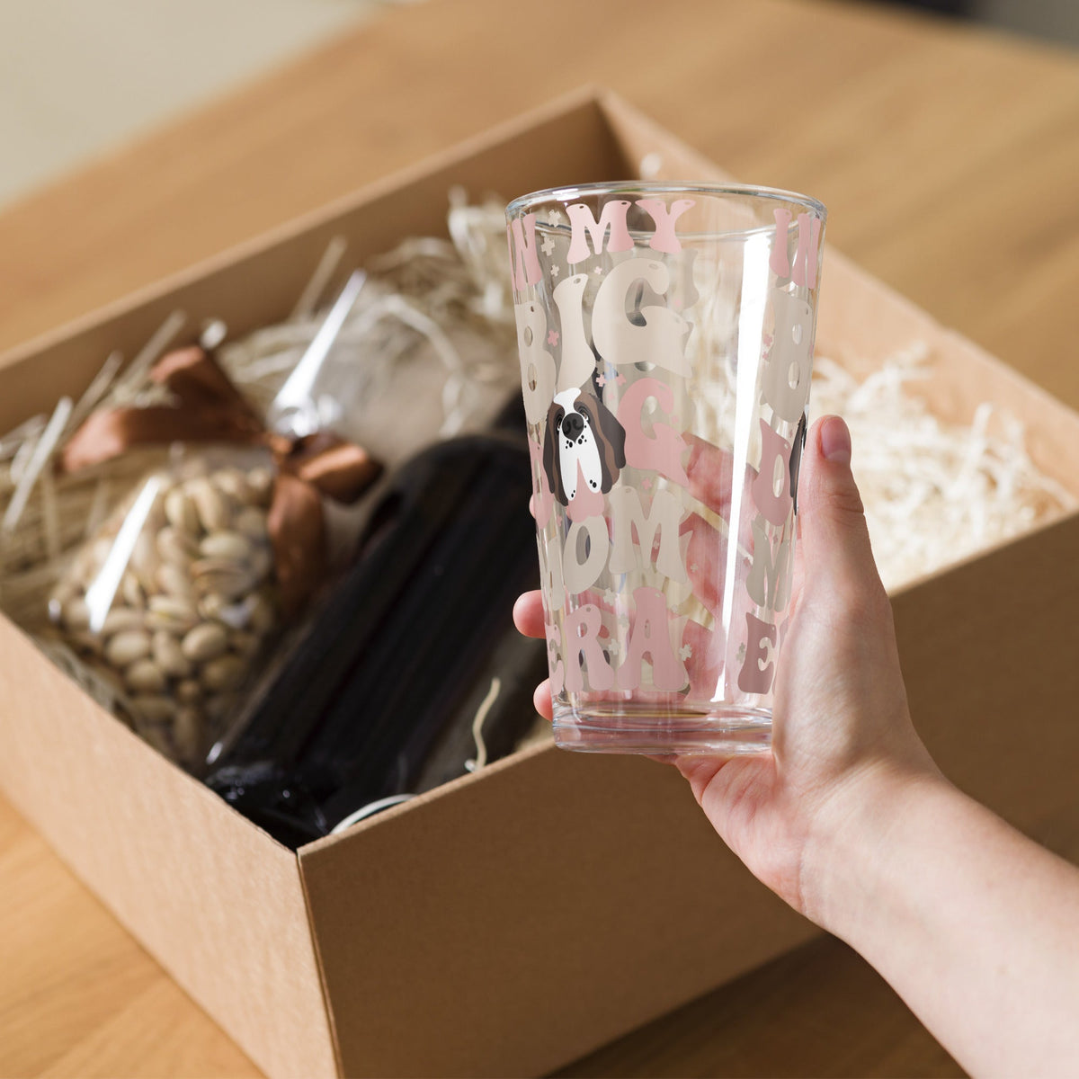 In My Big Dog Mom Era Pint Glass - Lucy + Norman