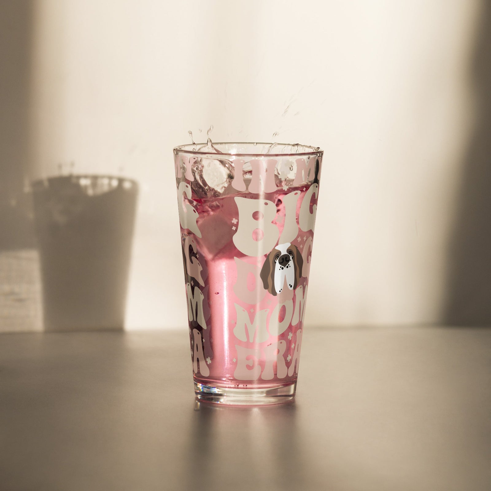 In My Big Dog Mom Era Pint Glass - Lucy + Norman