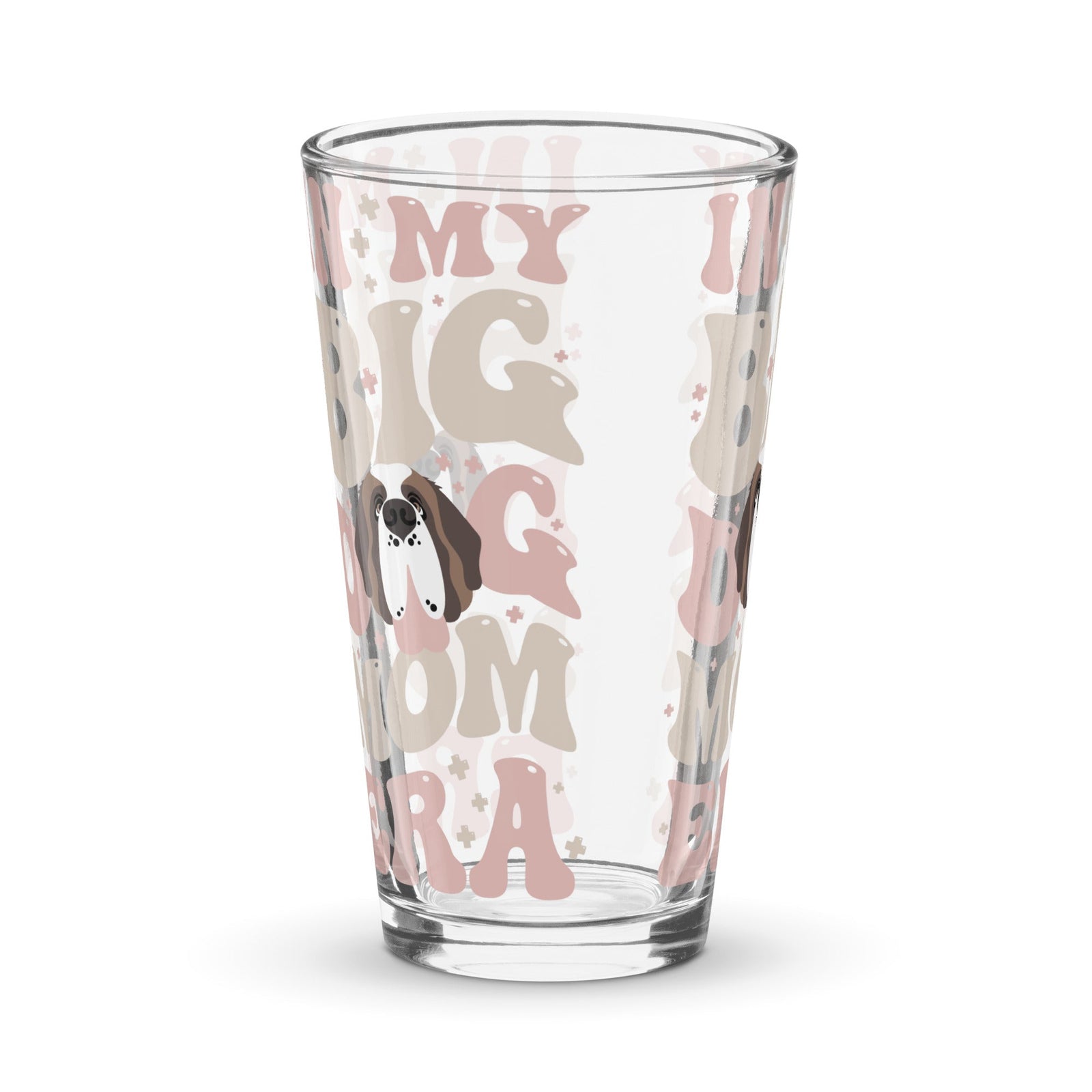 In My Big Dog Mom Era Pint Glass - Lucy + Norman