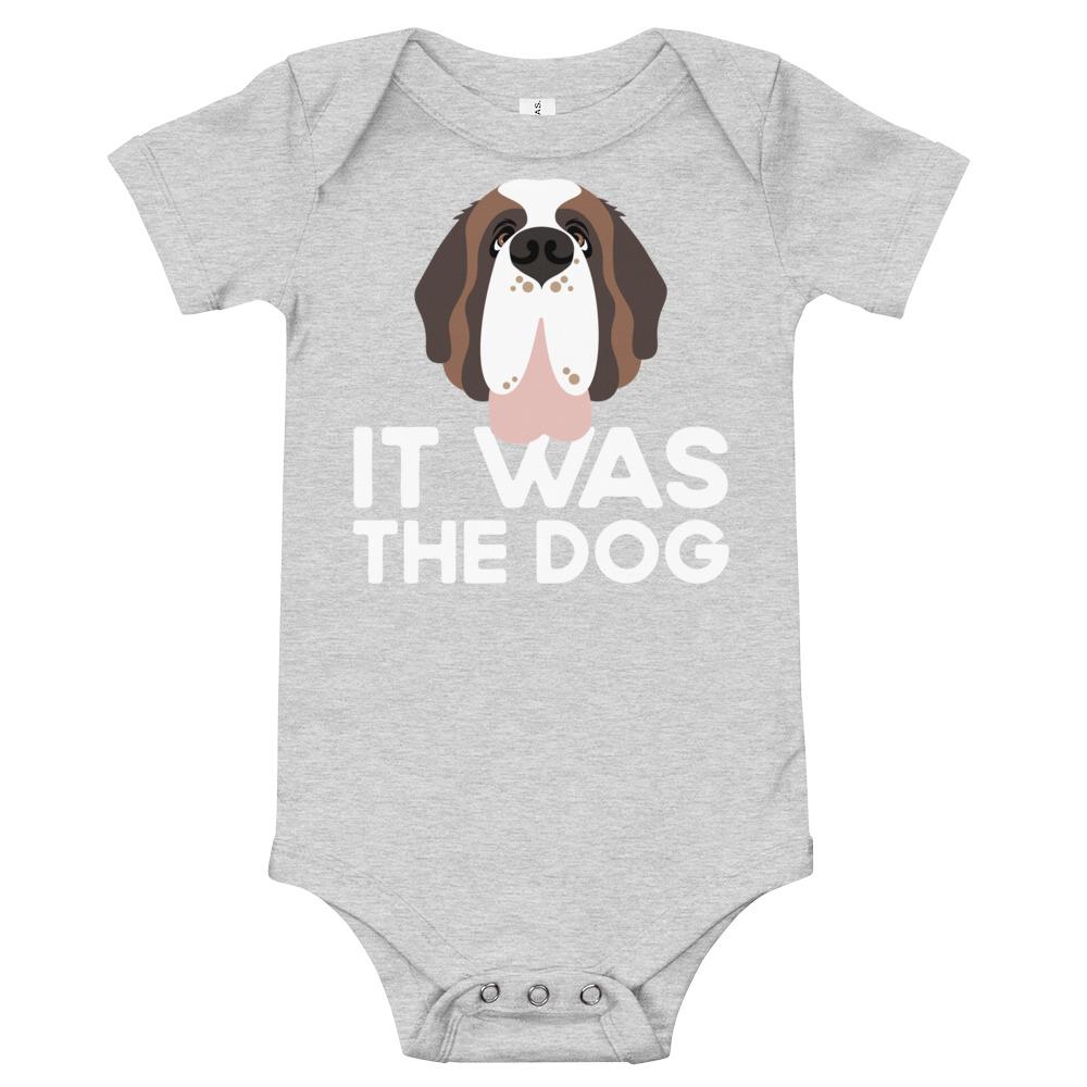 It Was the Dog Baby Bodysuit - Lucy + Norman