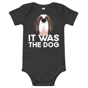 It Was the Dog Baby Bodysuit - Lucy + Norman
