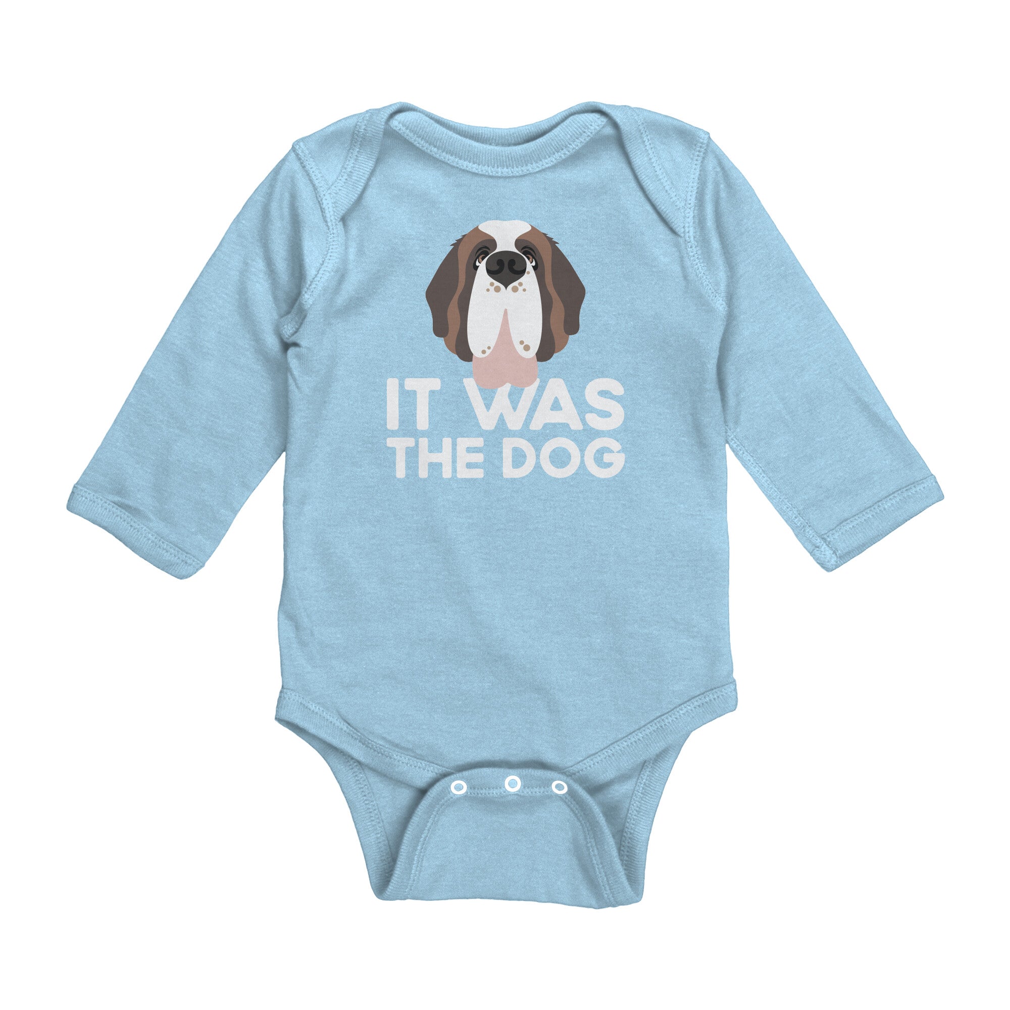 It was the Dog Long Sleeve Bodysuit - Lucy + Norman