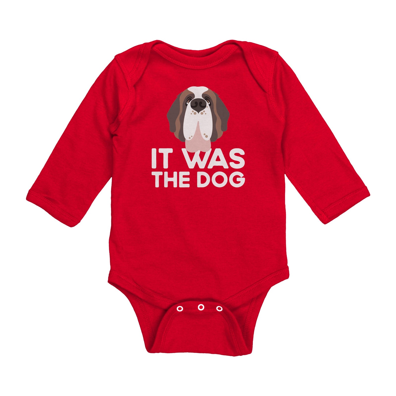It was the Dog Long Sleeve Bodysuit - Lucy + Norman