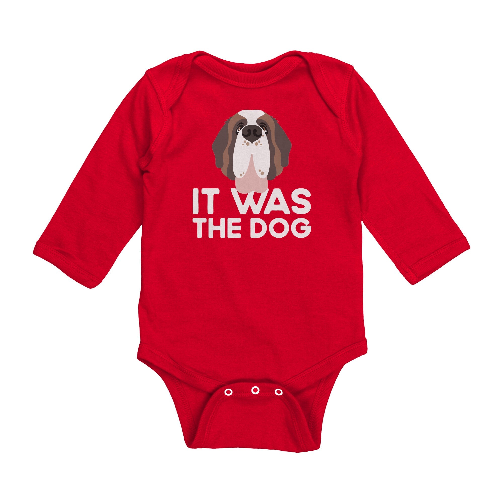 It was the Dog Long Sleeve Bodysuit - Lucy + Norman