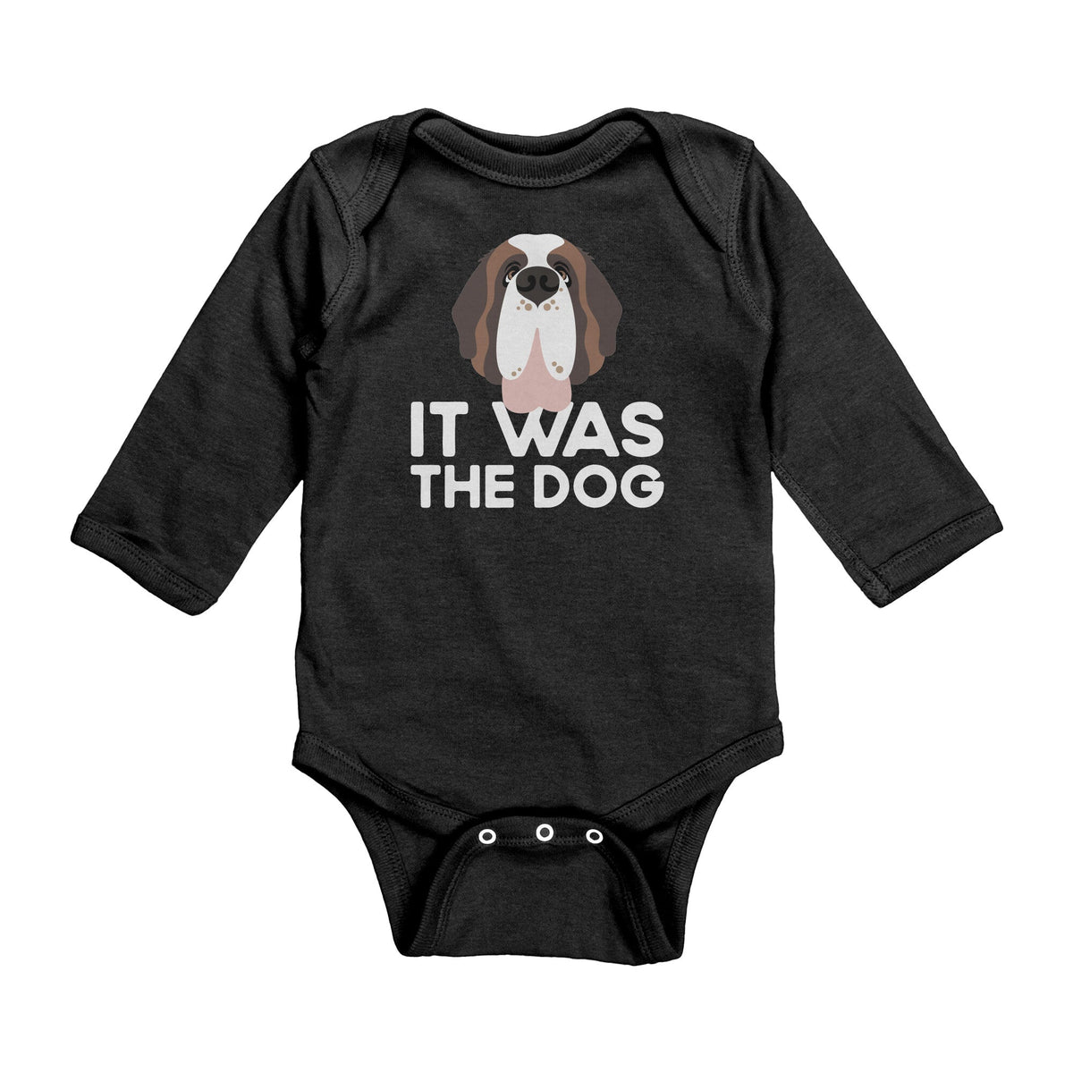 It was the Dog Long Sleeve Bodysuit - Lucy + Norman