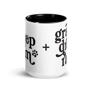 Keep Calm Mug with Color Inside - Lucy + Norman