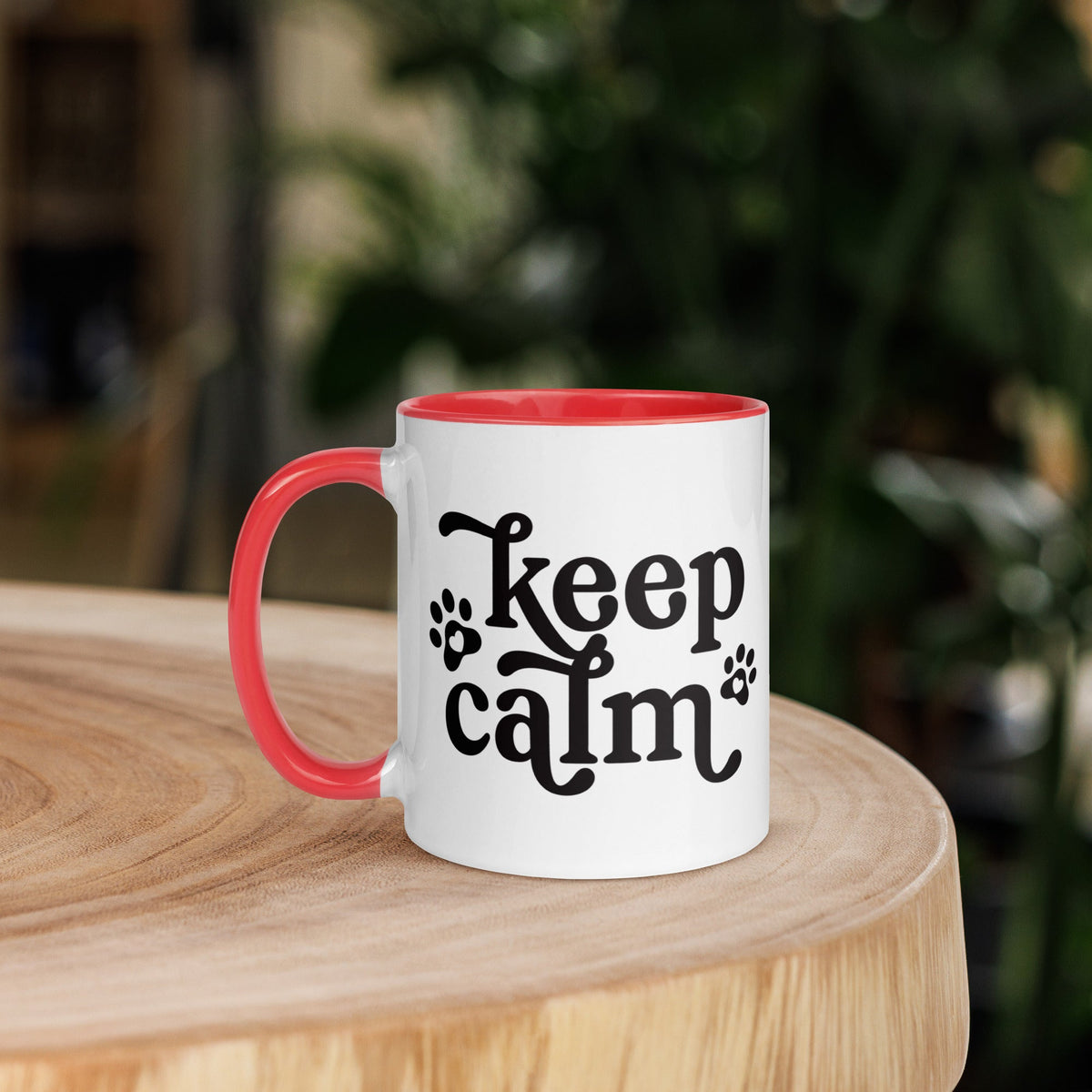 Keep Calm Mug with Color Inside - Lucy + Norman