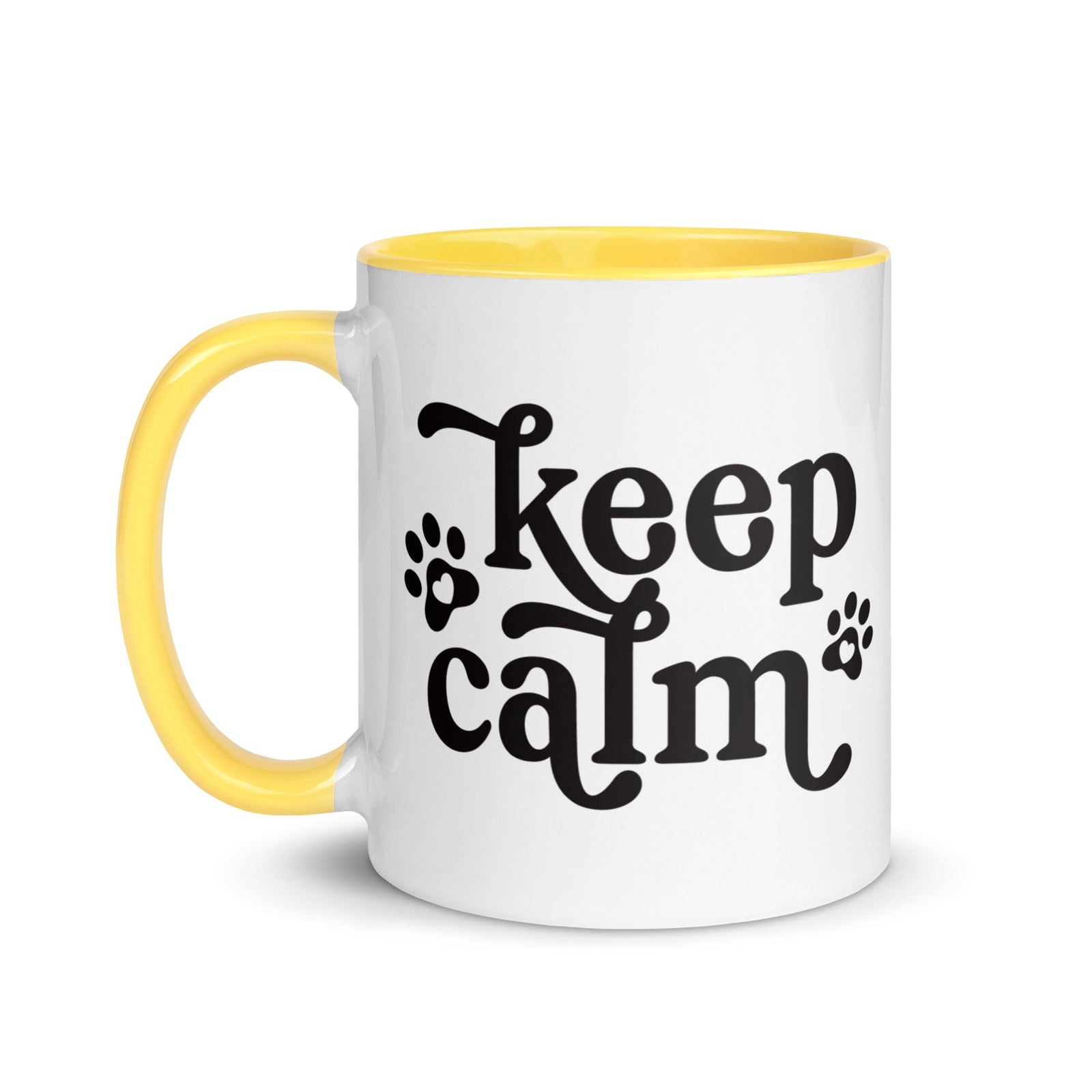 Keep Calm Mug with Color Inside - Lucy + Norman