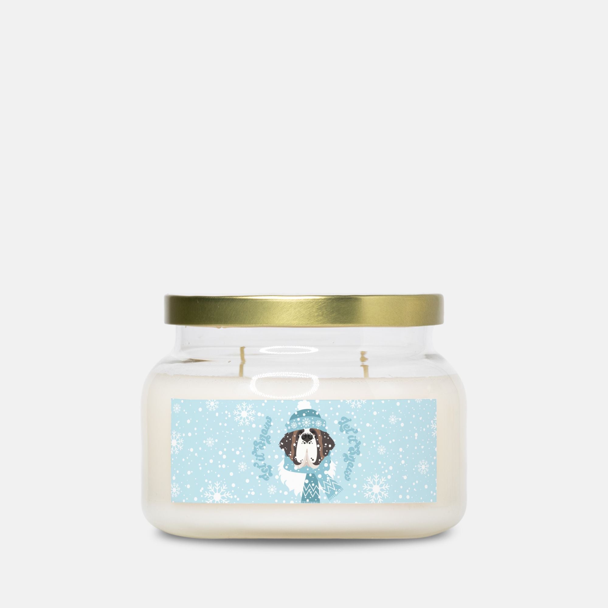 Let It Snow Apothecary Candle - Double Wick - Lucy + Norman