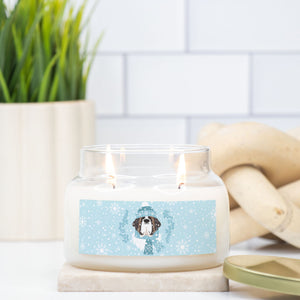 Let It Snow Apothecary Candle - Double Wick - Lucy + Norman