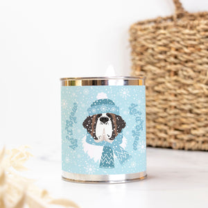 Let It Snow Paint Can Candle 16 oz - Lucy + Norman