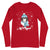 Let It Snow St Bernard Long Sleeve Tee - Lucy + Norman