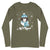 Let It Snow St Bernard Long Sleeve Tee - Lucy + Norman