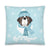 Let It Snow St Bernard Pillow - Lucy + Norman