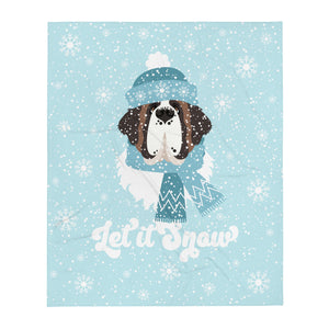 Let It Snow Throw Blanket - Lucy + Norman