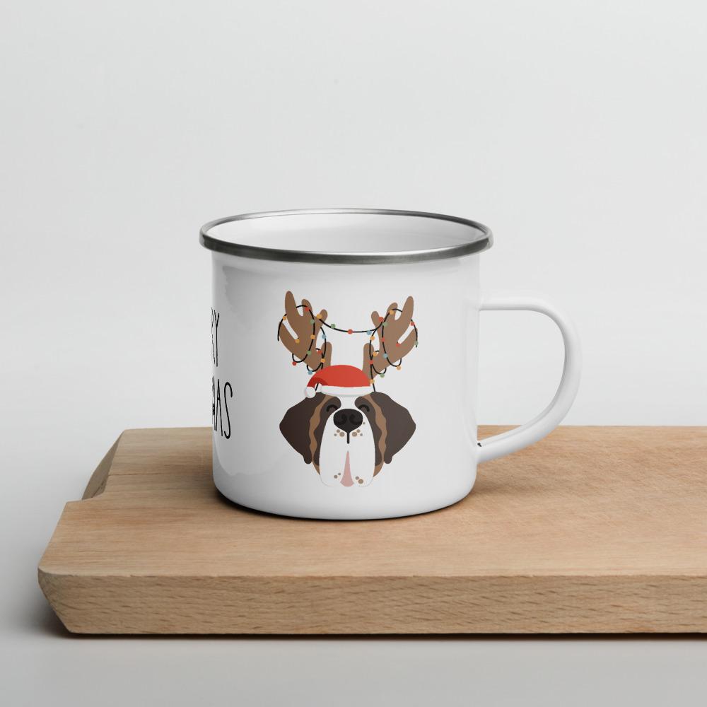 Merry Saintmas Camp Mug - Lucy + Norman