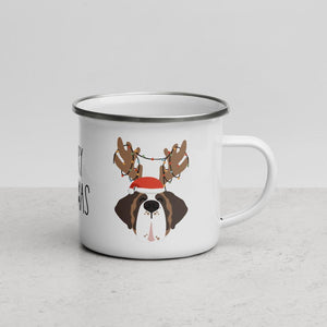 Merry Saintmas Camp Mug - Lucy + Norman