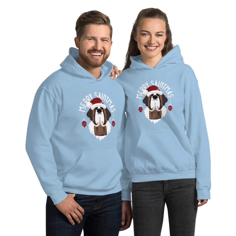 Merry Saintmas Heavy Hoodie - Lucy + Norman