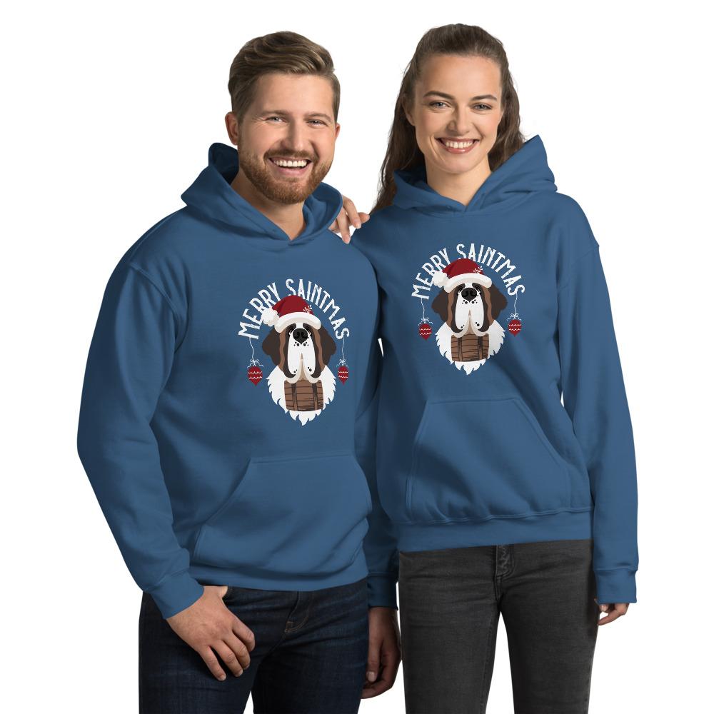 Merry Saintmas Heavy Hoodie - Lucy + Norman