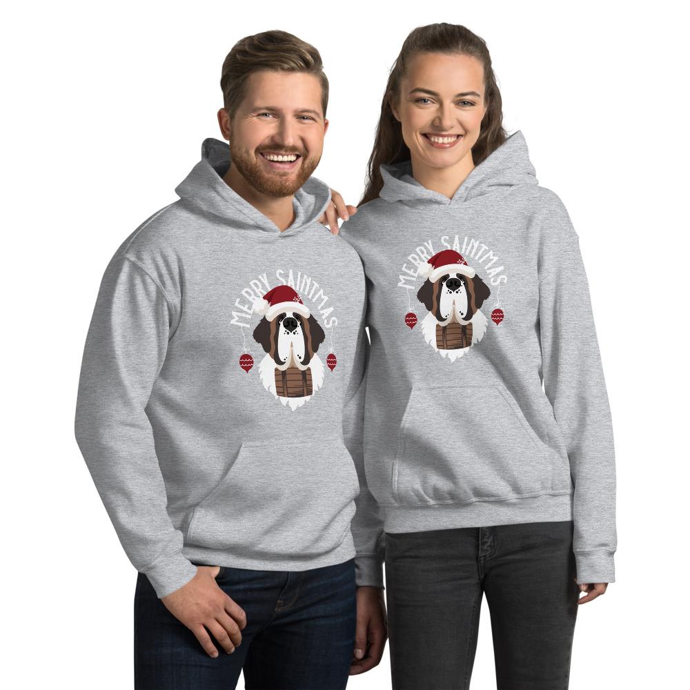 Merry Saintmas Heavy Hoodie - Lucy + Norman