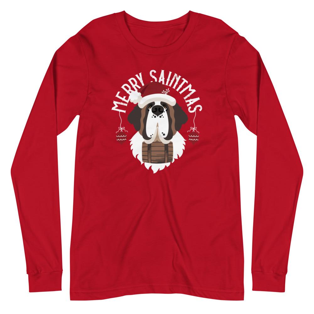 Merry Saintmas Long Sleeve Tee - Lucy + Norman