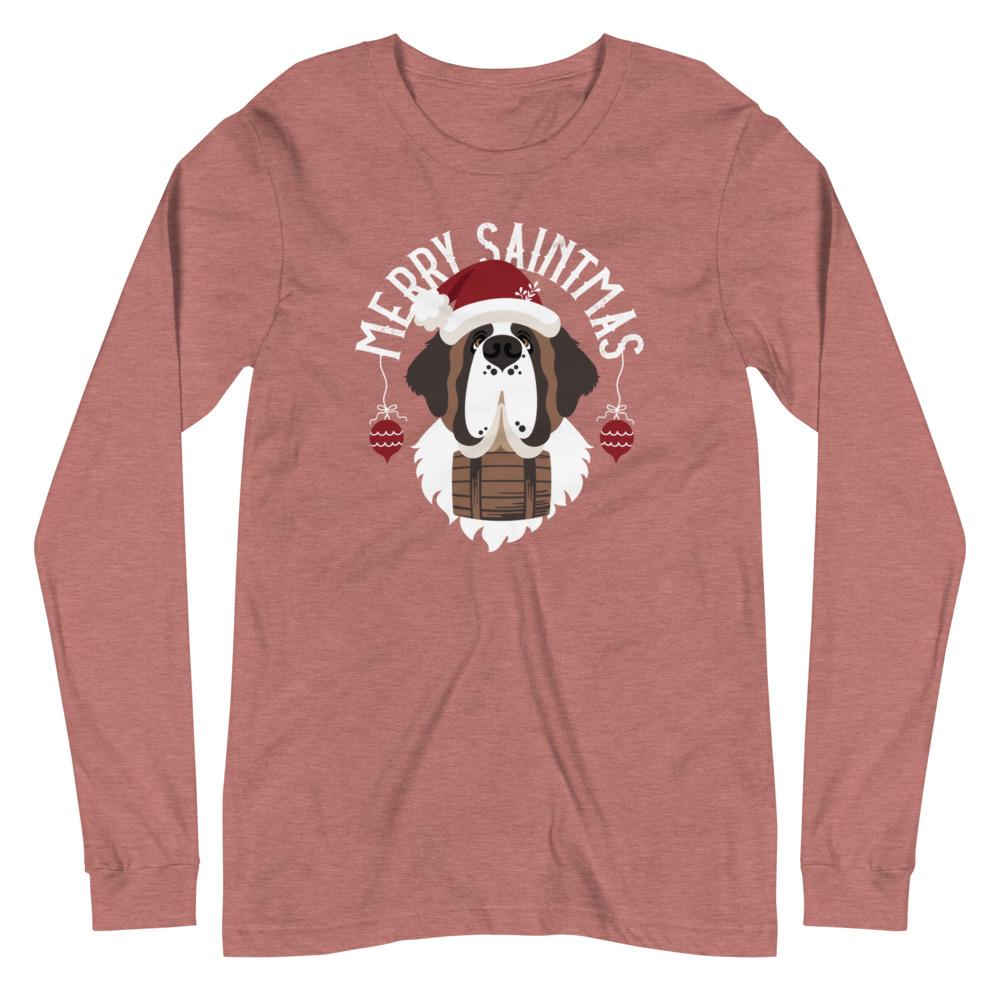 Merry Saintmas Long Sleeve Tee - Lucy + Norman