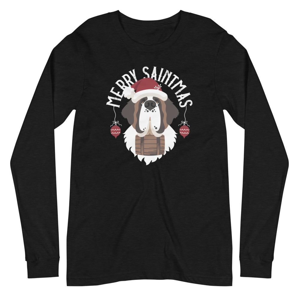 Merry Saintmas Long Sleeve Tee - Lucy + Norman