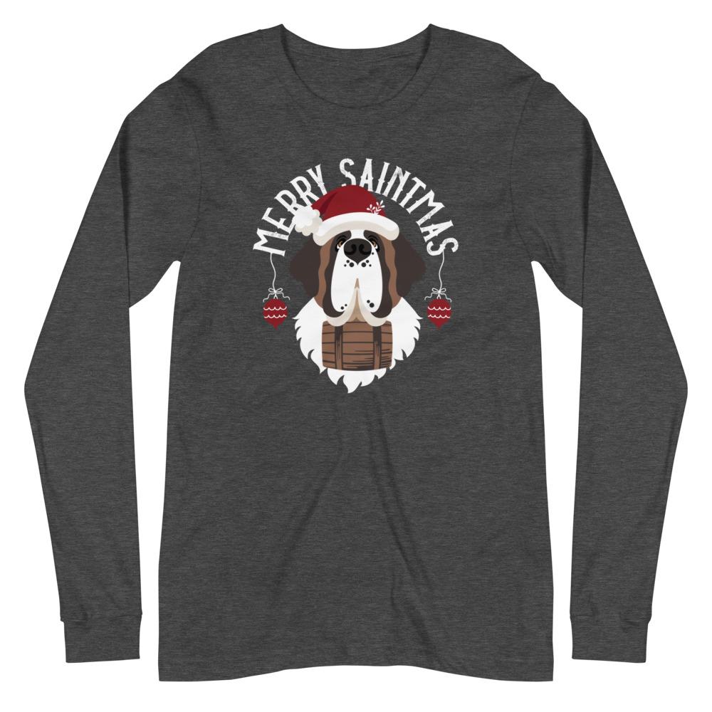 Merry Saintmas Long Sleeve Tee - Lucy + Norman