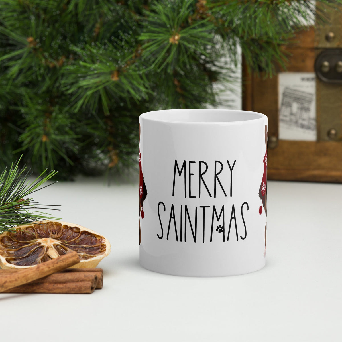 Merry Saintmas Mug - Lucy + Norman