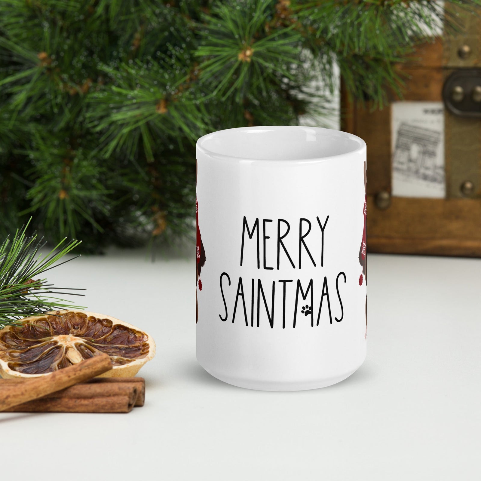 Merry Saintmas Mug - Lucy + Norman