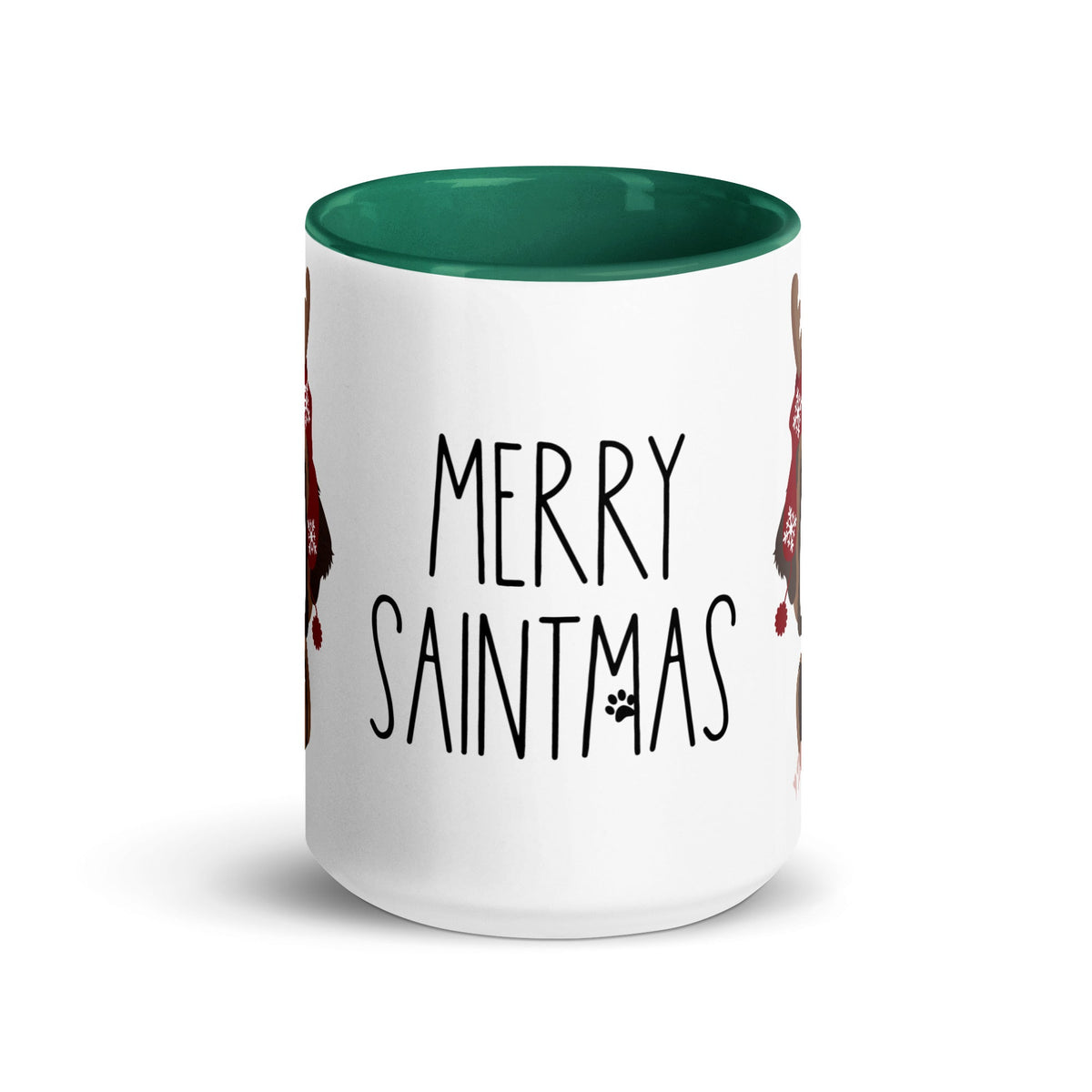 Merry Saintmas Mug + Color Inside - Lucy + Norman