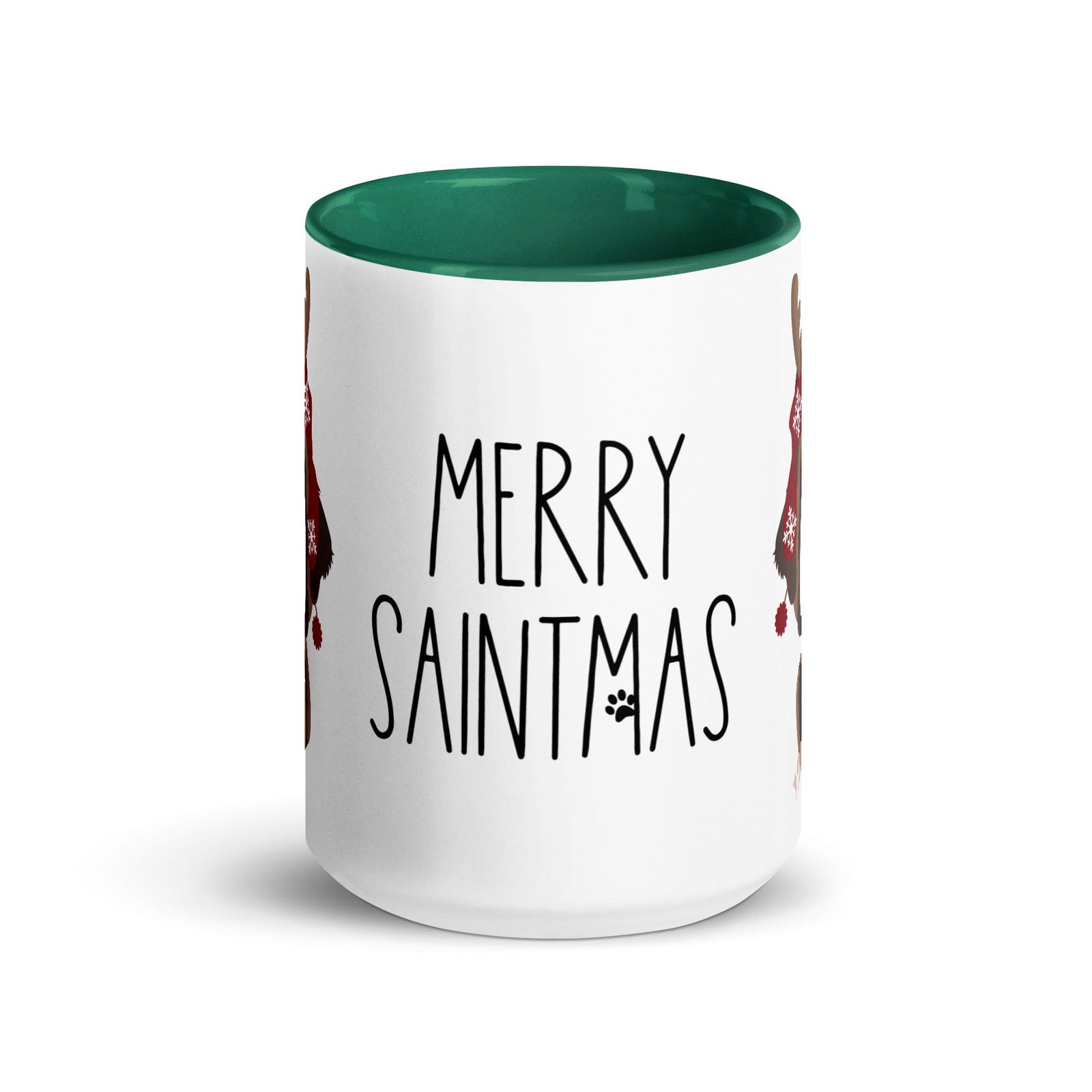 Merry Saintmas Mug + Color Inside - Lucy + Norman