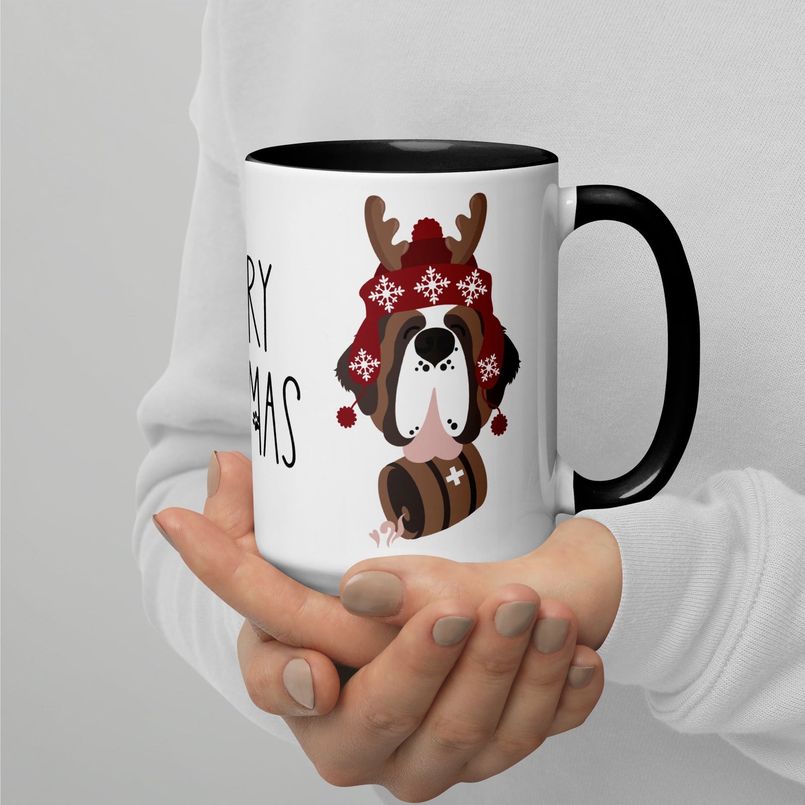 Merry Saintmas Mug + Color Inside - Lucy + Norman