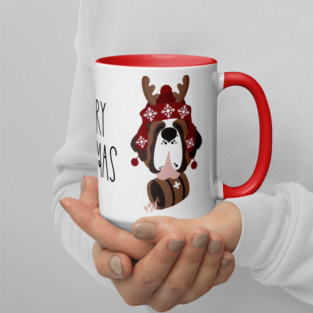 Merry Saintmas Mug + Color Inside - Lucy + Norman