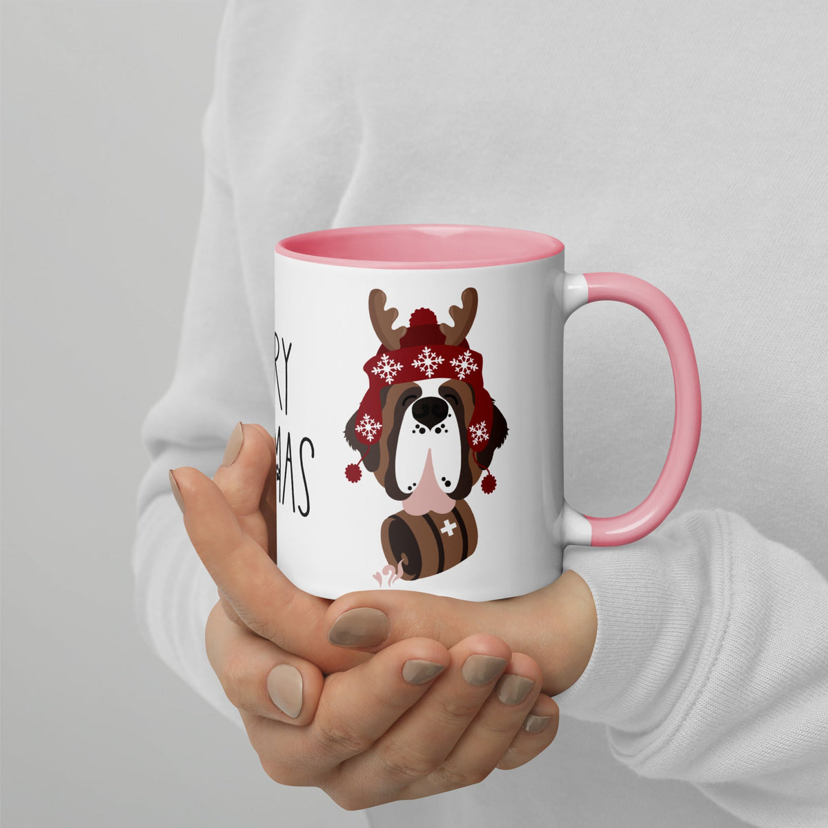 Merry Saintmas Mug + Color Inside - Lucy + Norman