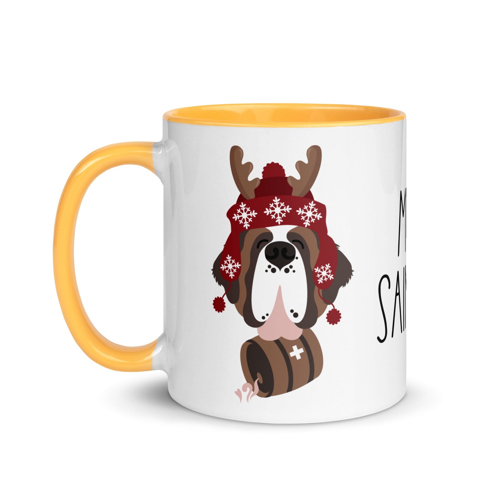 Merry Saintmas Mug + Color Inside - Lucy + Norman