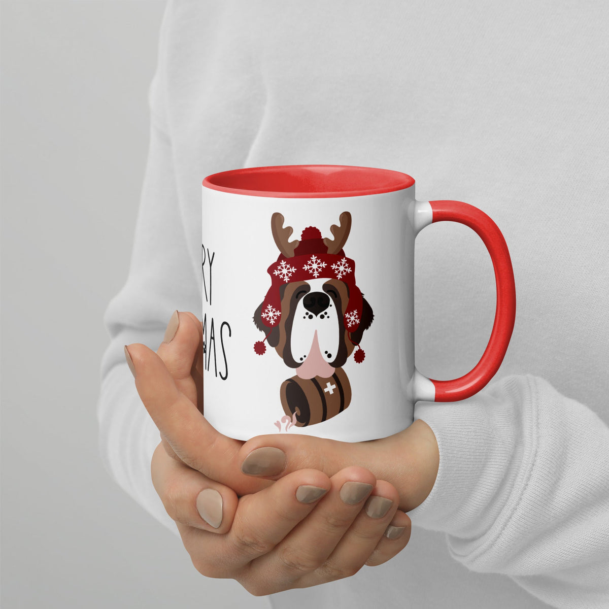 Merry Saintmas Mug + Color Inside - Lucy + Norman