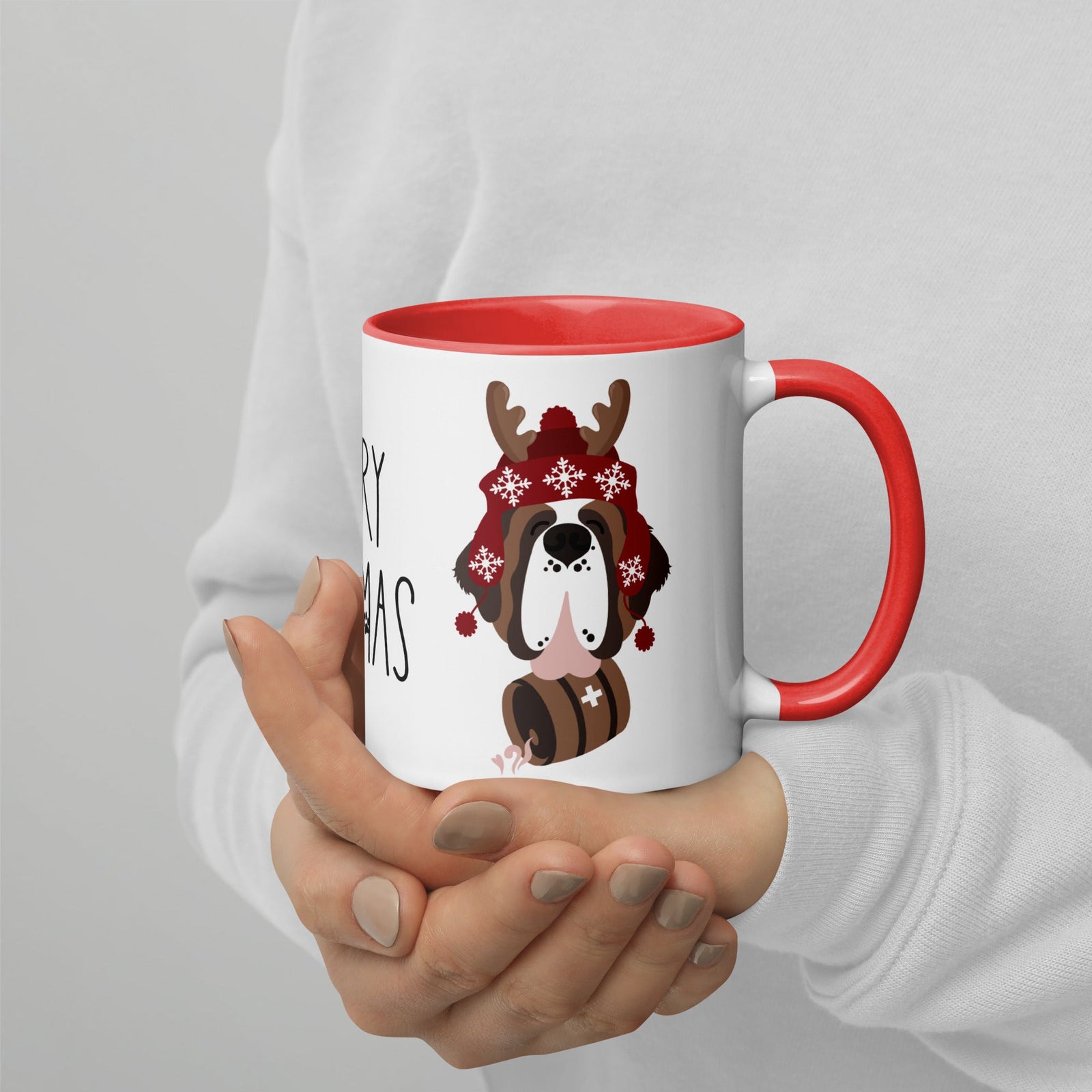 Merry Saintmas Mug + Color Inside - Lucy + Norman