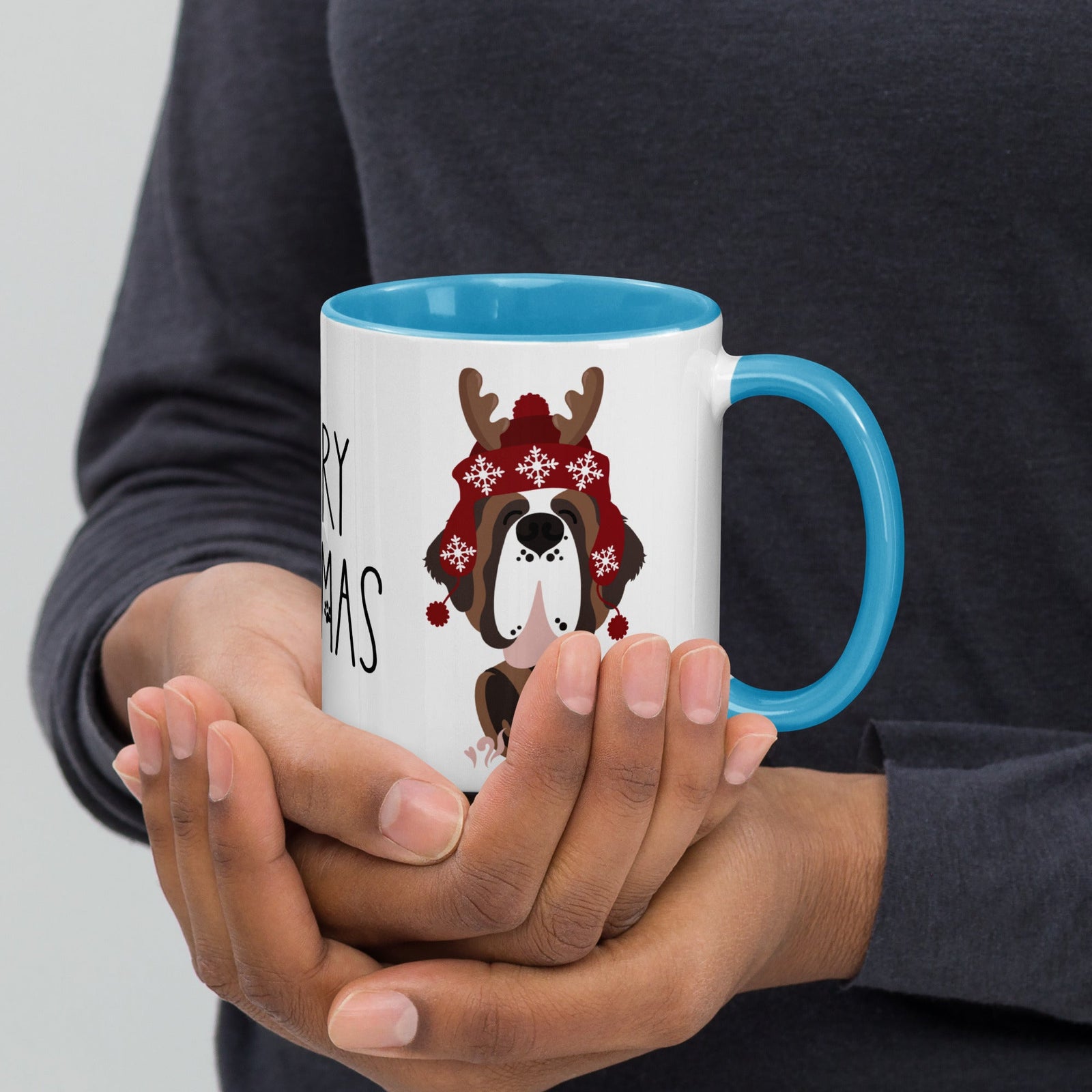 Merry Saintmas Mug + Color Inside - Lucy + Norman