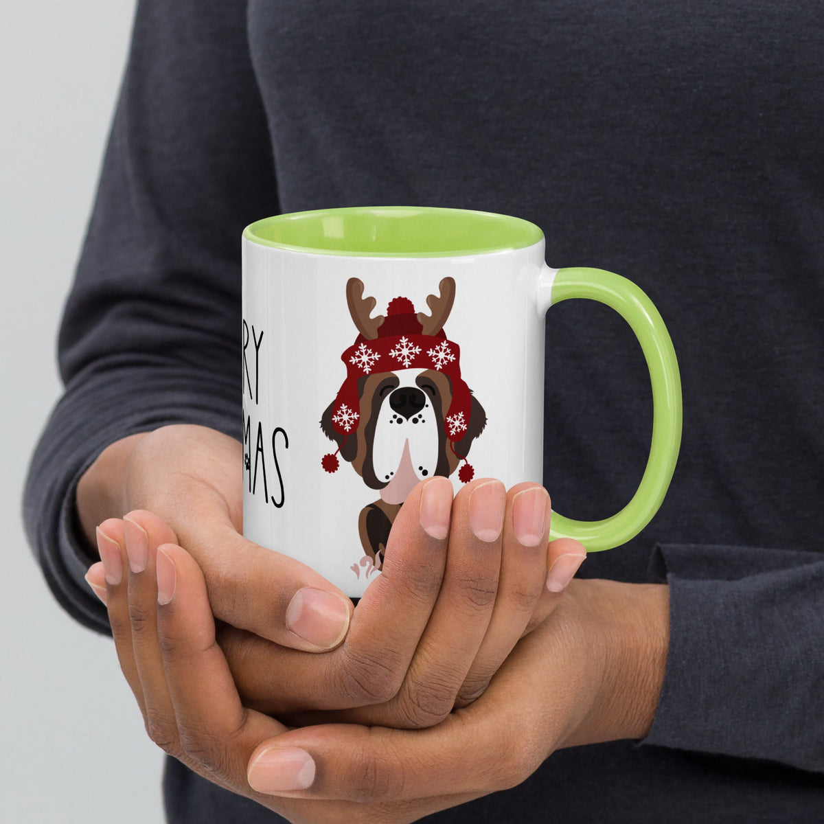 Merry Saintmas Mug + Color Inside - Lucy + Norman
