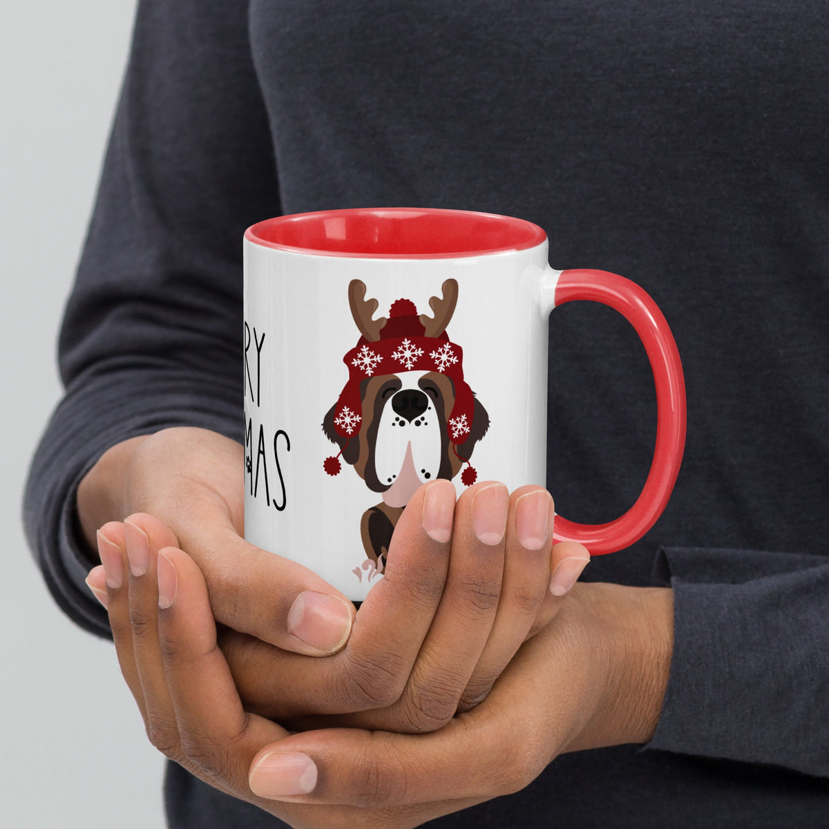 Merry Saintmas Mug + Color Inside - Lucy + Norman