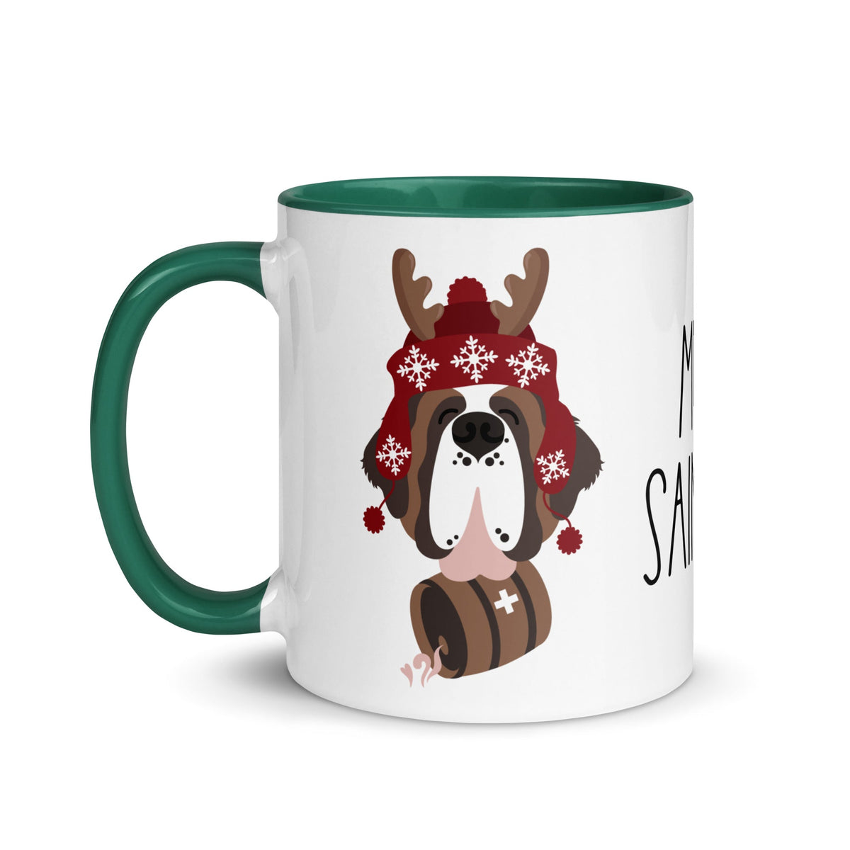 Merry Saintmas Mug + Color Inside - Lucy + Norman