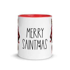 Merry Saintmas Mug + Color Inside - Lucy + Norman