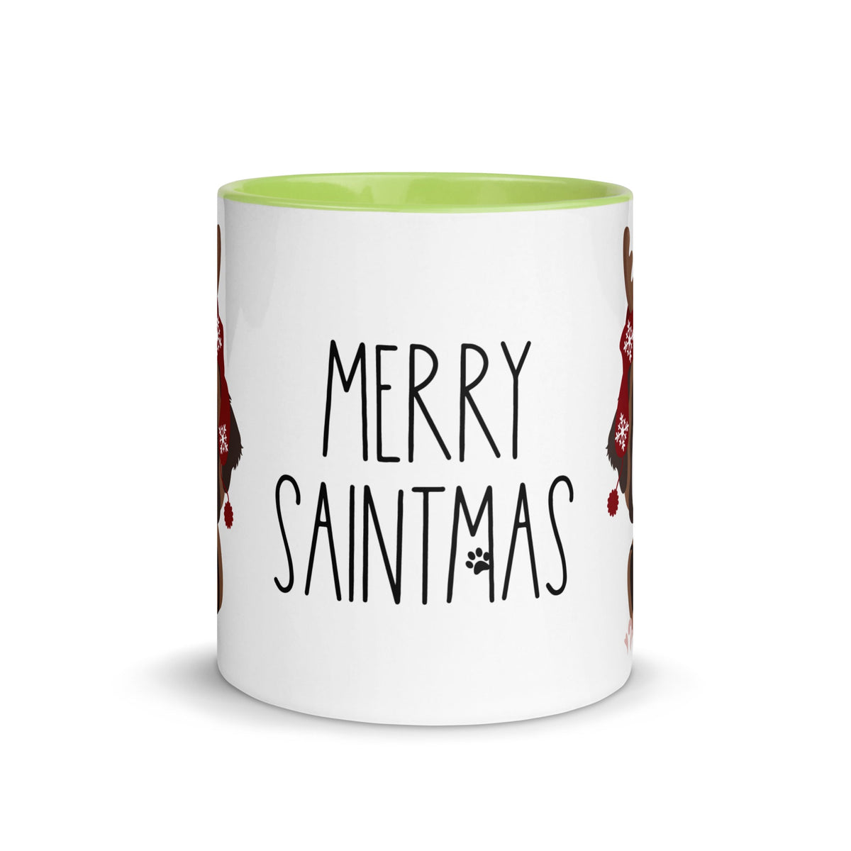 Merry Saintmas Mug + Color Inside - Lucy + Norman