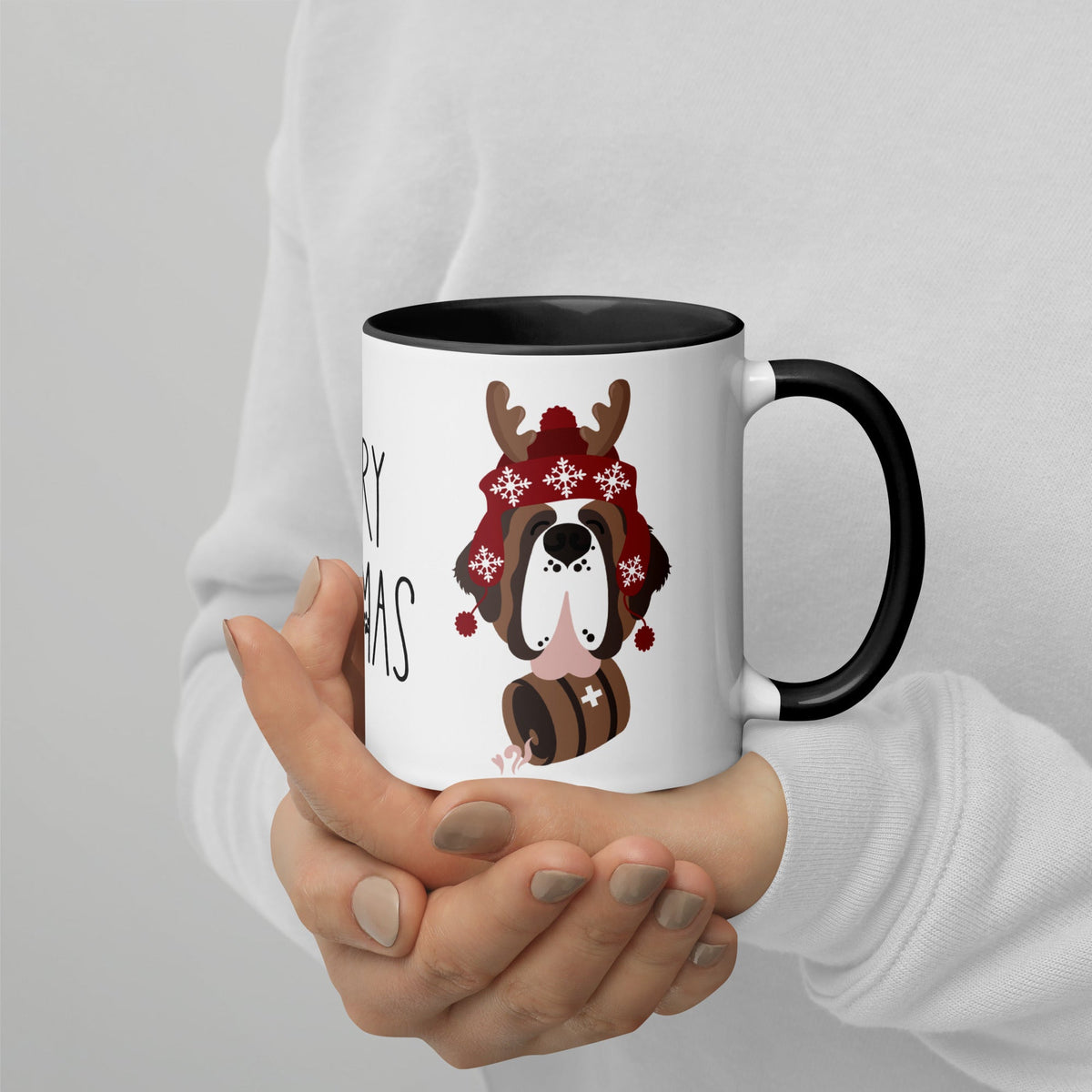 Merry Saintmas Mug + Color Inside - Lucy + Norman