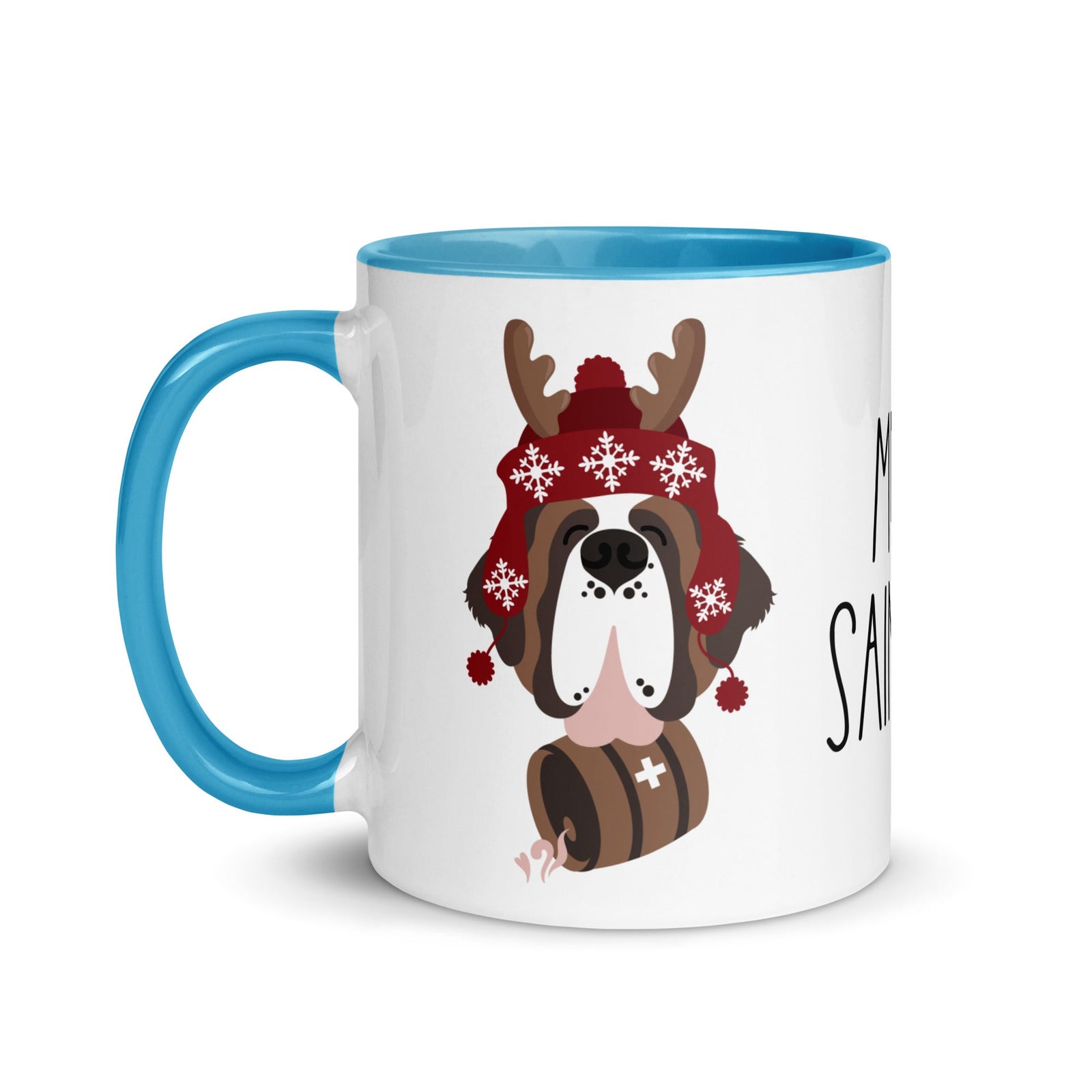 Merry Saintmas Mug + Color Inside - Lucy + Norman