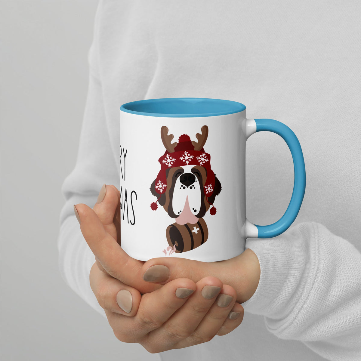 Merry Saintmas Mug + Color Inside - Lucy + Norman