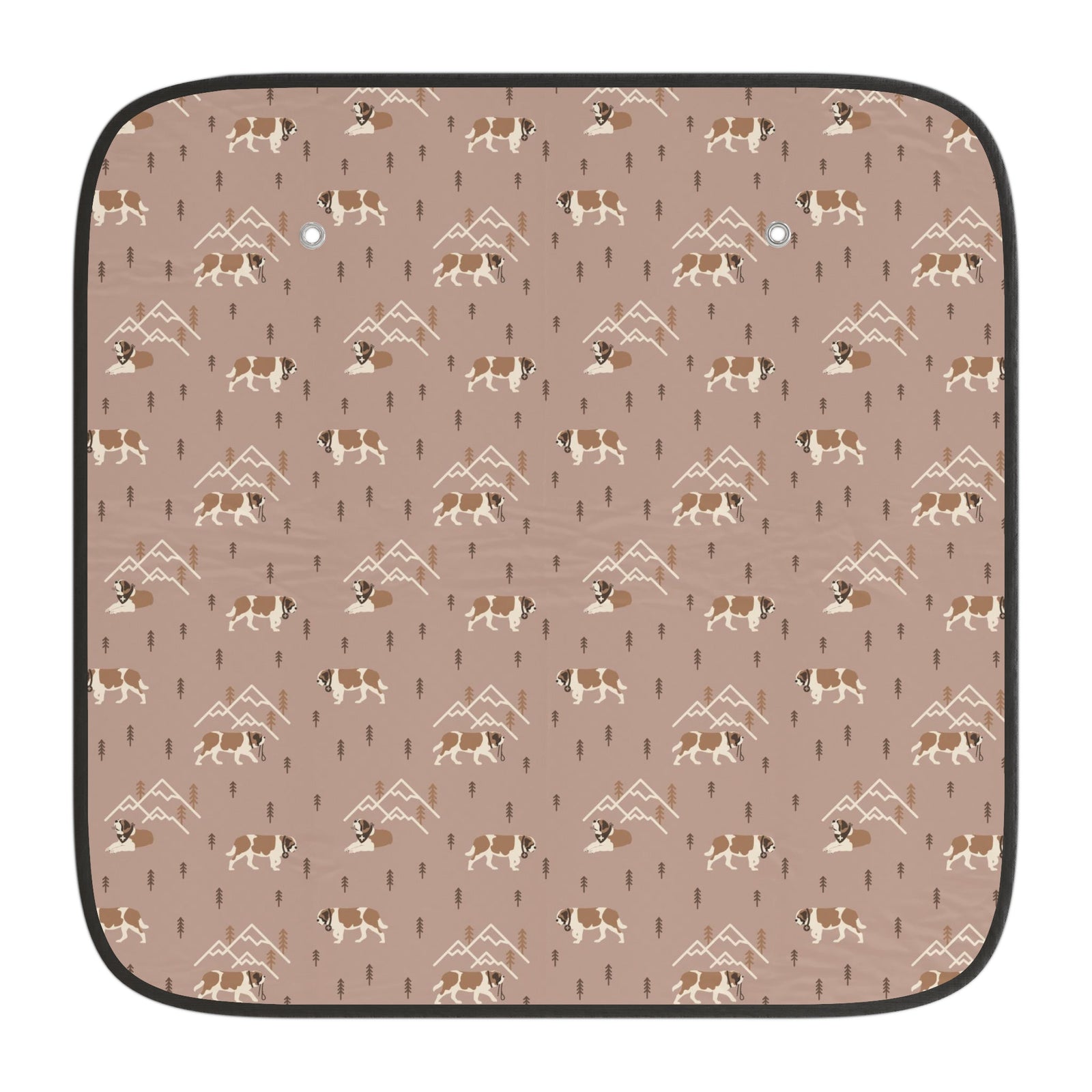 Mountain Dog Pink Car Sun Shades - Lucy + Norman