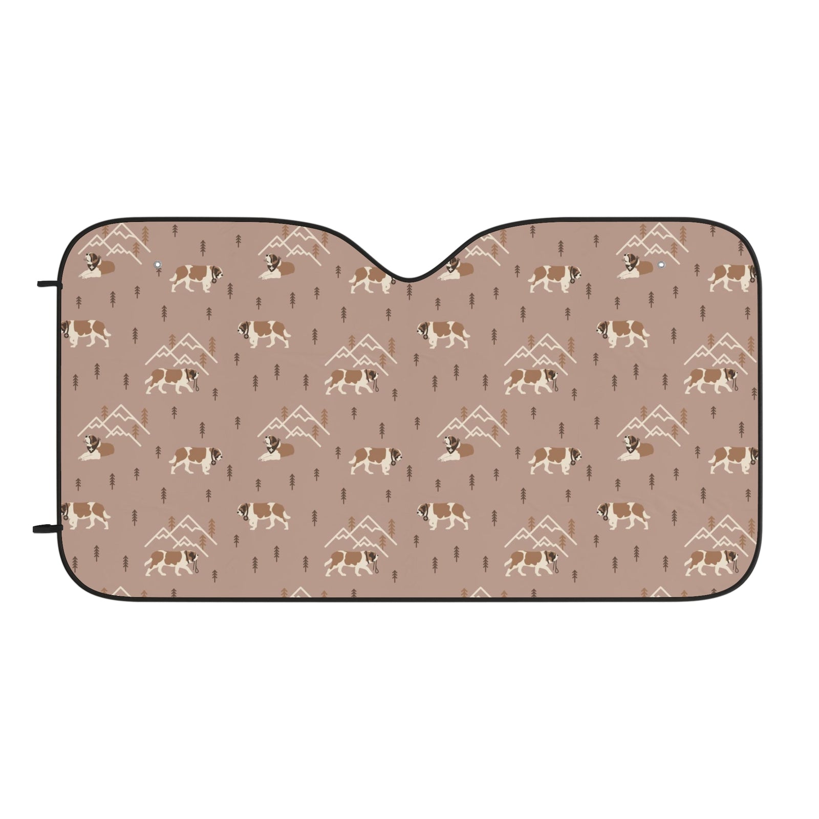 Mountain Dog Pink Car Sun Shades - Lucy + Norman