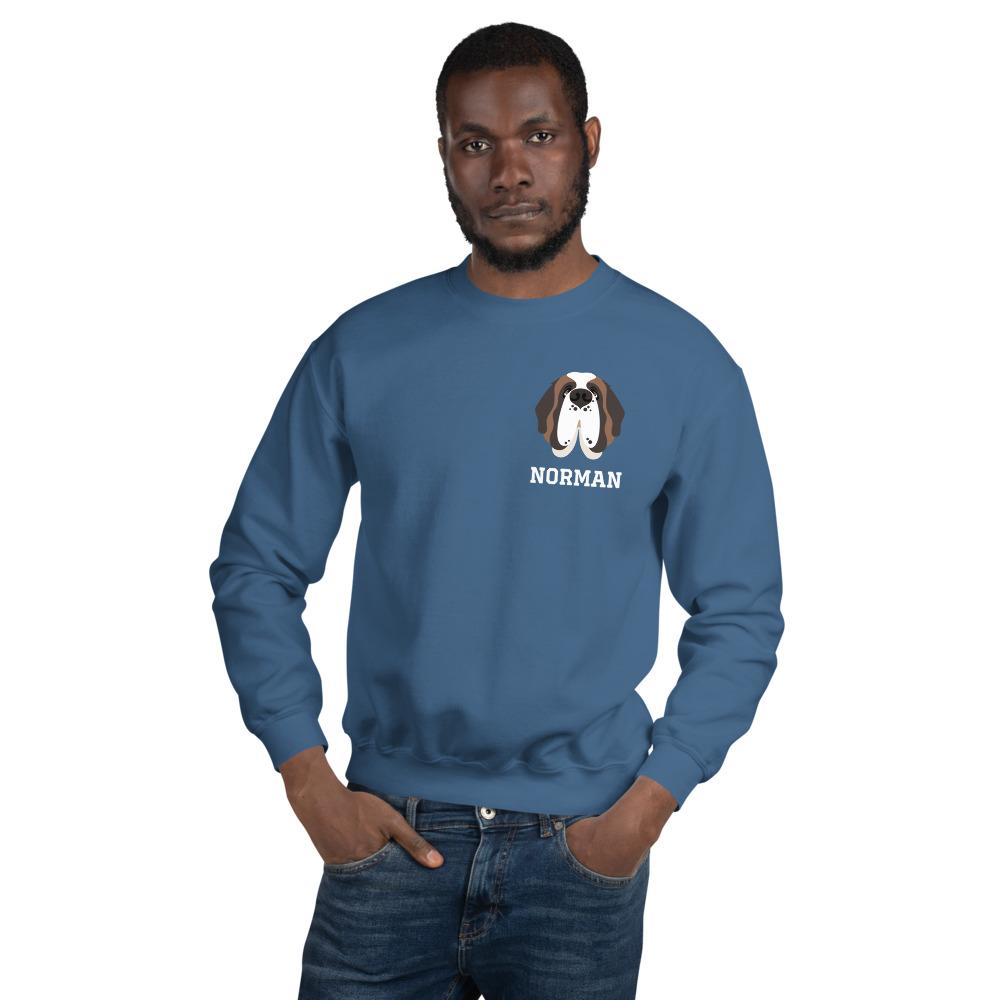 Blue saint sweatshirt sale